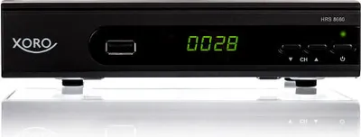 Produktbild von XORO HD DVB-S2 Receiver HRS8660, PVR Ready, Farbe: Schwarz