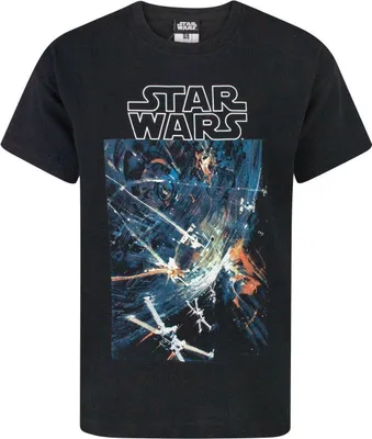 Image de Star Wars - T-shirt pour garçon NS8443 (104) (Noir)