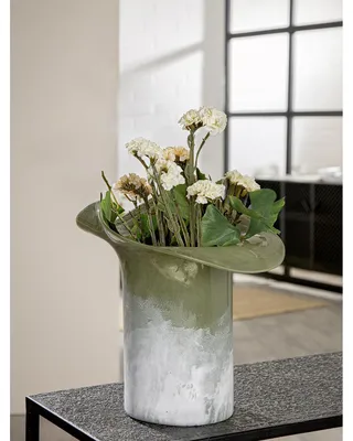 Immagine prodotto di GILDE Vaso Ambos verde h. 27 cm, 59895