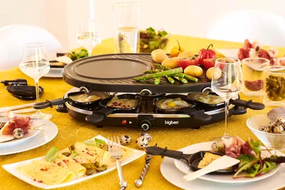 Produktbild von 3-in-1 Raclette- und Grillset RG004