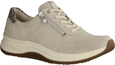 Produktbild von Ganter Hi Fly Da 201812 Damen Halbschuh, Leder, Beige, sensitiv, Wechselfußbett - Damenschuhe Bequeme Schnürschuhe, Beige, leder (casualvelour)
