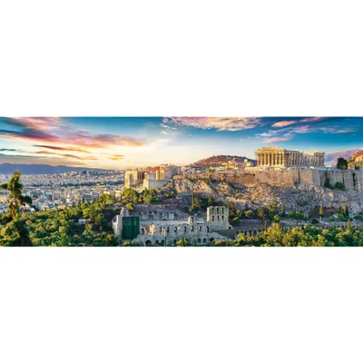 Produktbild von TR29503 - Panorama Puzzle 500 Teile - Akropolis, Athen