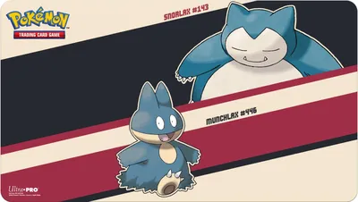 Obrázek produktu pro Asmodee Czech Republic Pokémon UP: GS Snorlax Munchlax - Hrací podložka