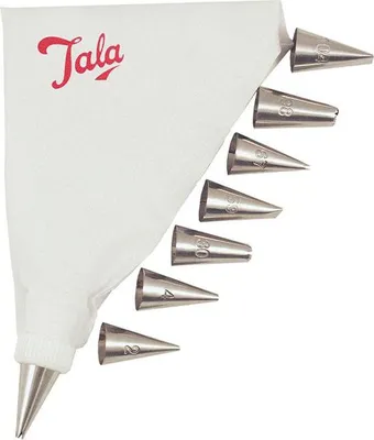 Immagine prodotto di Tala Bag Icing Set 8 beccucci WI648 (Taglia unica) (Un colore)