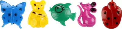 Productafbeelding van Magneetjes voor whiteboards, 40 mm, 5 stuks, dierenfiguurtjes Fun&Joy