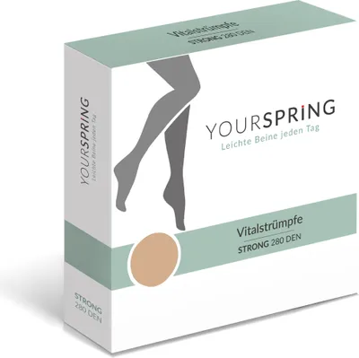 Produktbild von Yourspring strong blickdicht 280den AD 36/37 hon. 2 St