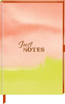 Produktbild von Notizbuch DIN A5 - Just Notes (SUNSET)