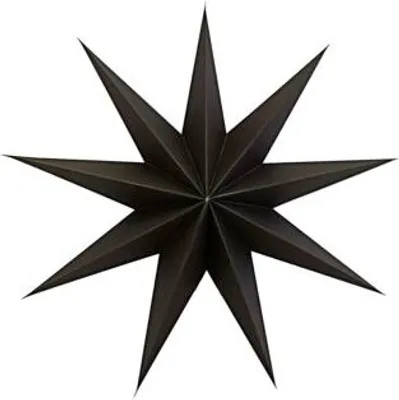 Produktbild von House Doctor Papierstern STAR S 9 Punkt braun