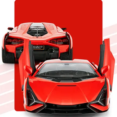 Produktbild von 1:14 Ferngesteuertes Auto USB-Laden Kinder Sian FKP37 RC Sport Modell Spielzeug Rot