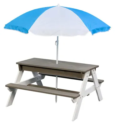 Produktbild von Swingking Kinder-Picknicktisch „Waterfun“ mit Sonnenschirm