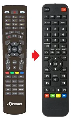 Produktbild von Ersatz Fernbedienung für XTREND ET-10000