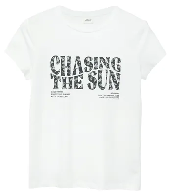Produktbild von 10212 - s.Oliver T-Shirt WHITE WHITE 134/140