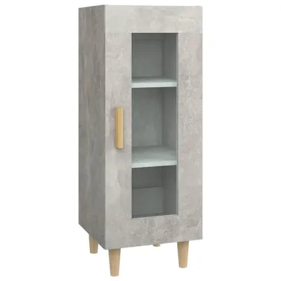 Immagine prodotto di Credenza Grigio Cemento 34,5x34x90 cm in Legno Multistrato