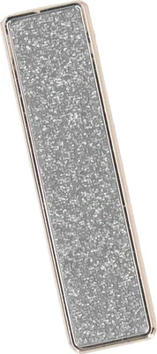 Imagen del producto de Soporte para teléfonos móviles, ultradelgado, discreto, aleación de aluminio, ajustable, vertical, horizontal, color plateado