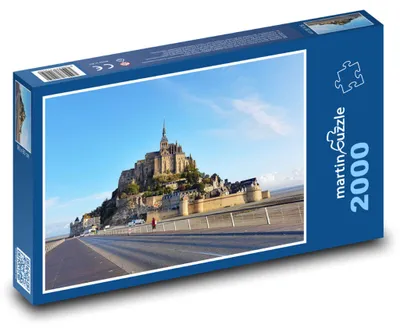 Produktbild von martinpuzzle - Puzzle 2000 Teile - Mont Saint Michel - Frankreich