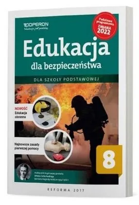 Obrázok produktu pre Edukacja dla Bezpieczeństwa Zeszyt Podręcznik Klasa 8 Szkoły Podstawowej