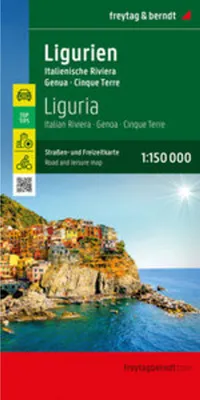 Produktbild von freytag & berndt Straßenkarte Ligurien 1:150.000