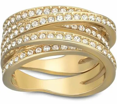 Zdjęcie produktu dla Swarovski, pierścionek SPIRAL, rozmiar 52, kolor: kryształ/głęboki szmaragd, numer katalogowy: 5032927