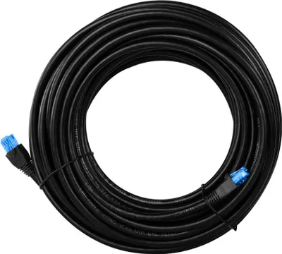 Obrázek produktu pro Goobay CAT 6 venkovní propojovací kabel, U/UTP, černý, 30 m