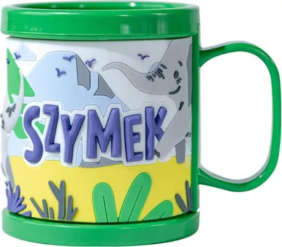 Zdjęcie produktu dla Kubek 3D dla dzieci z imieniem SZYMEK prezent dla chłopca