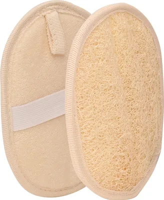 Produktbild von Peeling-Luffa-Pads, Körperschrubber, Badeschwamm, komplett natürlicher ägyptischer Peeling-Waschlappen für Bad und Dusche und natürlicher Luffa-Schwamm für Gesicht, Rücken und Körper, umweltfreundlicher und biologisch abbaubarer Luffa.
