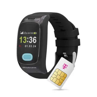 Produktbild von One Button Phone Smartwatch im besten Telekomnetz