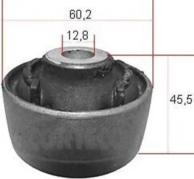 Produktbild von Lagerung Lenker für OPEL Corsa C Schrägheck (X01) 49403004 CORTECO