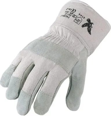 Image de Gants Falke-C taille 11 couleur naturelle cuir croûte EN 388 PSA II ASATEX