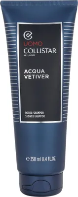 Produktbild von Collistar Vetiver Shower-Shampoo, 250 ml, 2-in-1 Haar & Körper, Männer, Alle Haare, Alle Farben, Auffrischend, Revitalisierend