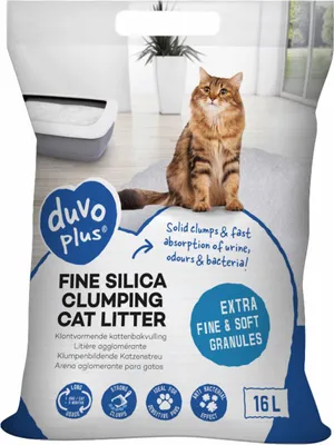 Immagine prodotto di Duvo+ Premium Silice fine agglomerante, bianco, 16 litri