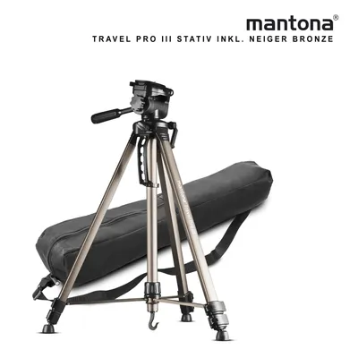 Obrázek produktu pro Mantona Basic Travel Pro III Bronze