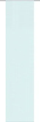 Zdjęcie produktu dla Strona główna Pomysły na mieszkanie Zasłona przesuwna Struktura lniana Wzmocniona 245 x 60 cm Turkusowa