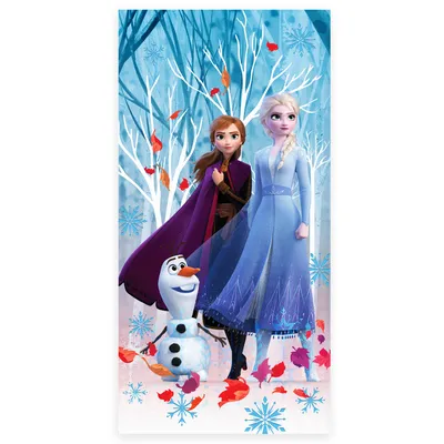 Produktbild von Frozen die Eiskönigin Badetuch Team 75x150 cm