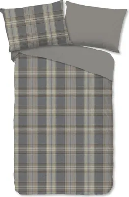 Obrázek produktu pro Dobré ráno Bettbezug "kostkovaný potisk" - multi - (140x200 cm) - Baumwolle