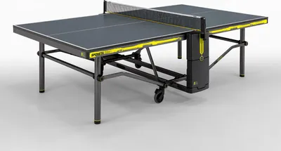 Produktbild von Sponeta Design Line Outdoor-Tischtennisplatte "SDL Raw Outdoor" schwarz Outdoor