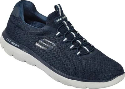 Produktbild von Skechers Herren Textilslipper, mit weicher Memory-Foam-Innensohle