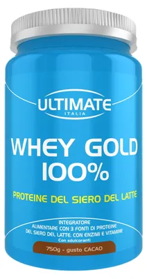 Immagine prodotto di Ultimate Whey Gold 100 % Cacao 750 G