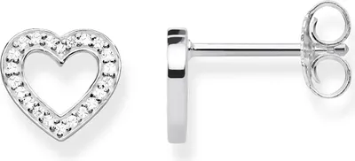Produktbild von Thomas Sabo Ohrstecker "Herz" Silber Zirkonia SCH150204
