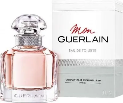 Zdjęcie produktu dla Guerlain Mon, Kobiety, 100 ml, Butelka jednorazowa, Lawenda, Jaśmin, Drzewo sandałowe, Wanilia
