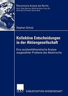 Obrázok produktu pre Kollektive Entscheidungen in der Aktiengesellschaft