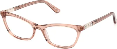 Image de Guess GU50198 057 shiny beige 52/17/140 Lunettes pour femmes