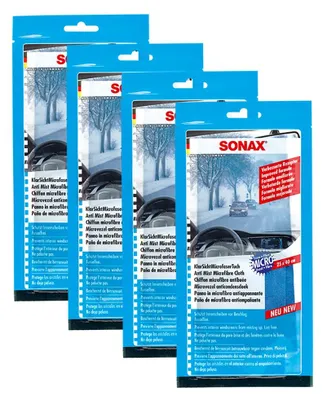 Zdjęcie produktu dla SONAX 4X 04212000 Ściereczka z mikrofibry do czyszczenia szyb. 1 sztuka