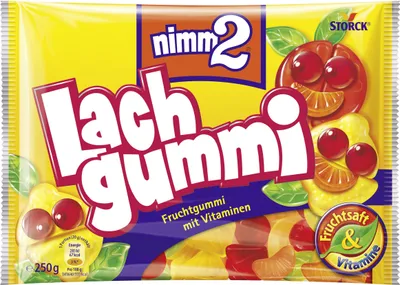 Produktbild von nimm2 Lachgummi - Fruchtgummi mit Vitaminen - 250g
