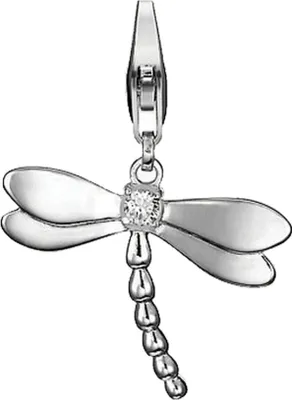 Produktbild von Esprit Anhänger Charms Silber Zirkonia Dragonfly ESCH90911A000