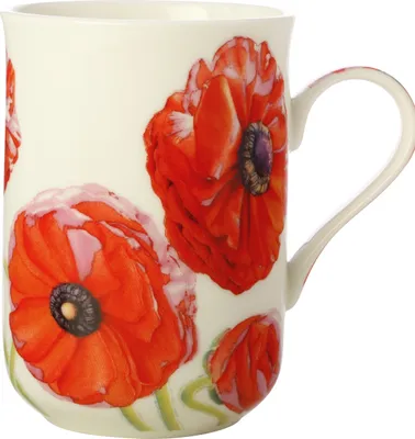 Produktbild von FLORIADE Becher Ranunkel, Bone China Porzellan, in Geschenkbox
