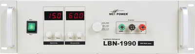 Produktbild von Netzgerät McPower "LBN-1990" 19", 3 regelbare Bereiche 0-15V, 0-30V, 0-60V, 900W, max. 60A