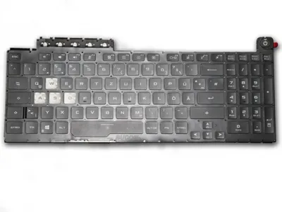 Produktbild von Gaming Tastatur für Asus TUF FA506 FA506H FX506 FX706l FA706 deutsch mit Backlight