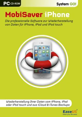 Produktbild von Kopie von System GO! MobiSaver iPhone PC CD-ROM, Wiederherstellung mobiler Daten #1