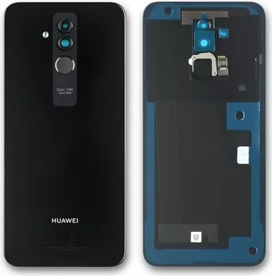 Produktbild von Original Huawei Mate 20 Lite SNE-LX1 Akkudeckel mit Kameraglas/Sensor Schwarz Neu