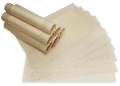 Produktbild von Tischsets BORDA 12er Set Champagner als Tischuntersetzer